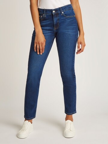 Calvin Klein Jeans Slim fit Jeans 'SLIM' in Blue: front