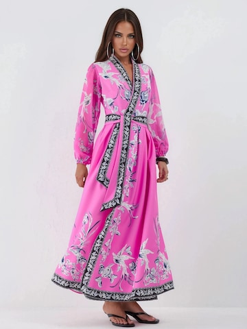 MSN Collection Maxi Kleid in Weiß: Vorderseite