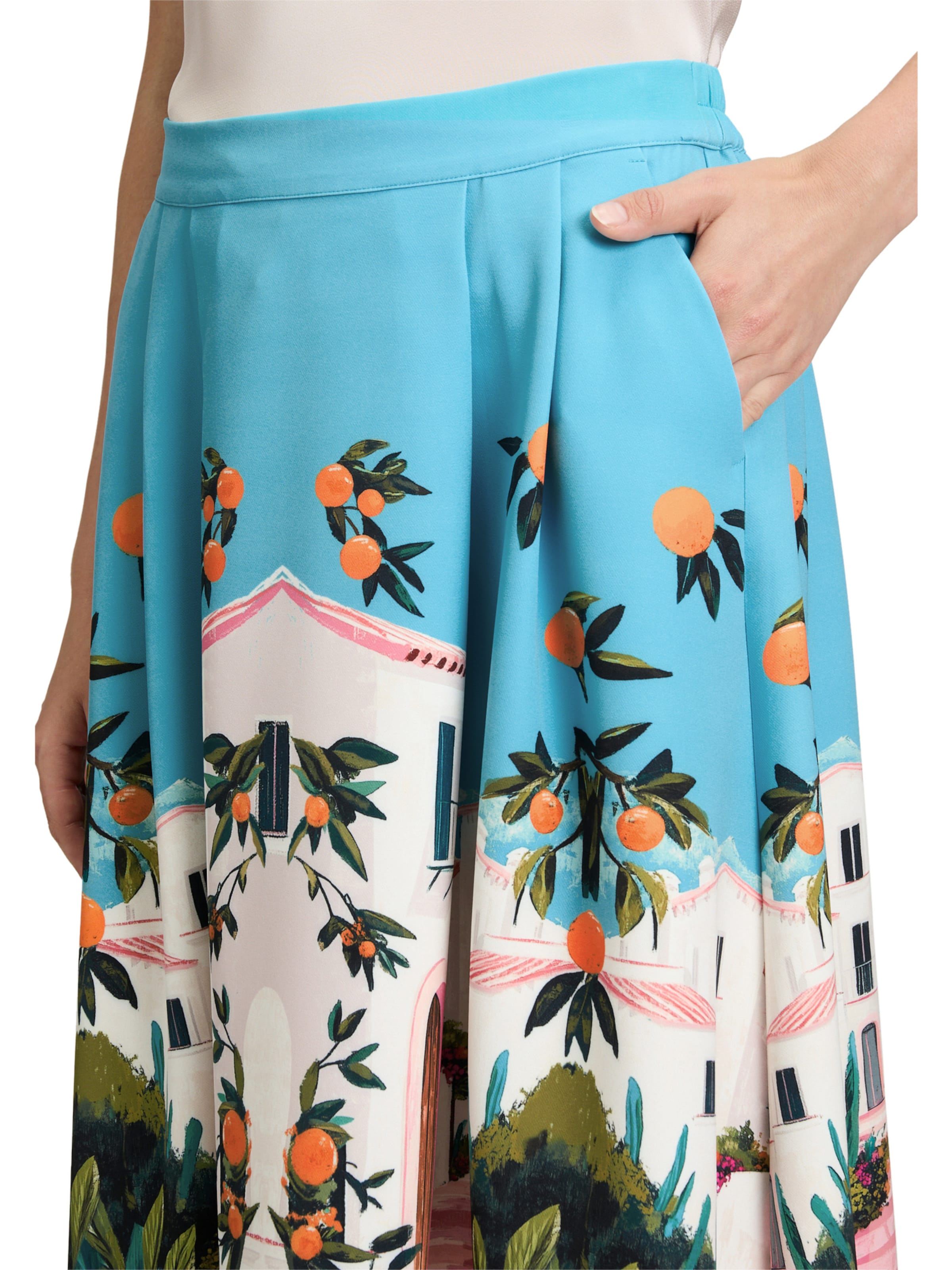 Jupe Betty & Co en bleu