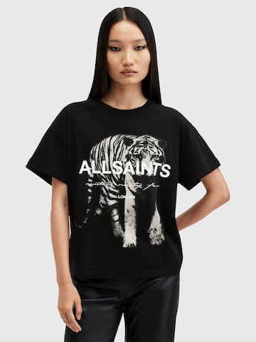 AllSaints T-Shirt  'KIT BRIAR' in Schwarz: Vorderseite