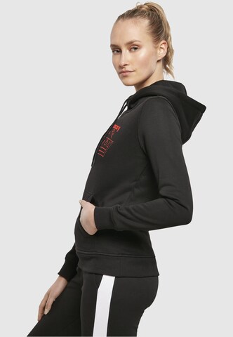 Merchcode Sweatshirt 'Gettin Bizzy' in Schwarz