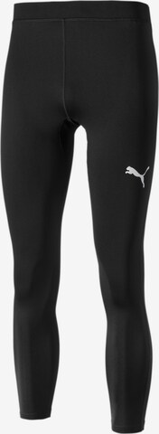 PUMA Skinny Athletic Underwear in Black: front