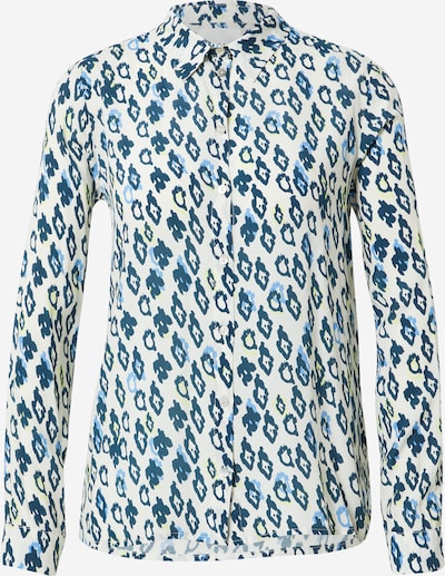 POM Amsterdam Bluzka 'Mila' w kolorze granatowy / jasnoniebieski / jasnożółty / białym, Podgląd produktu
