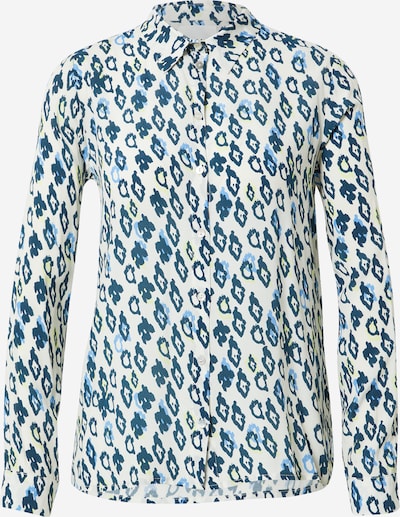 POM Amsterdam Blouse 'Mila' in Navy / Light blue / Light yellow / White, Item view