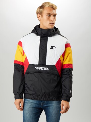 Starter Black Label Regular fit Between-Season Jacket in Black: front