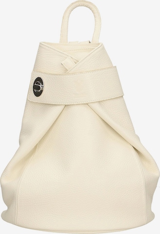 CHICCA BORSE Rugzak in Beige: voorkant