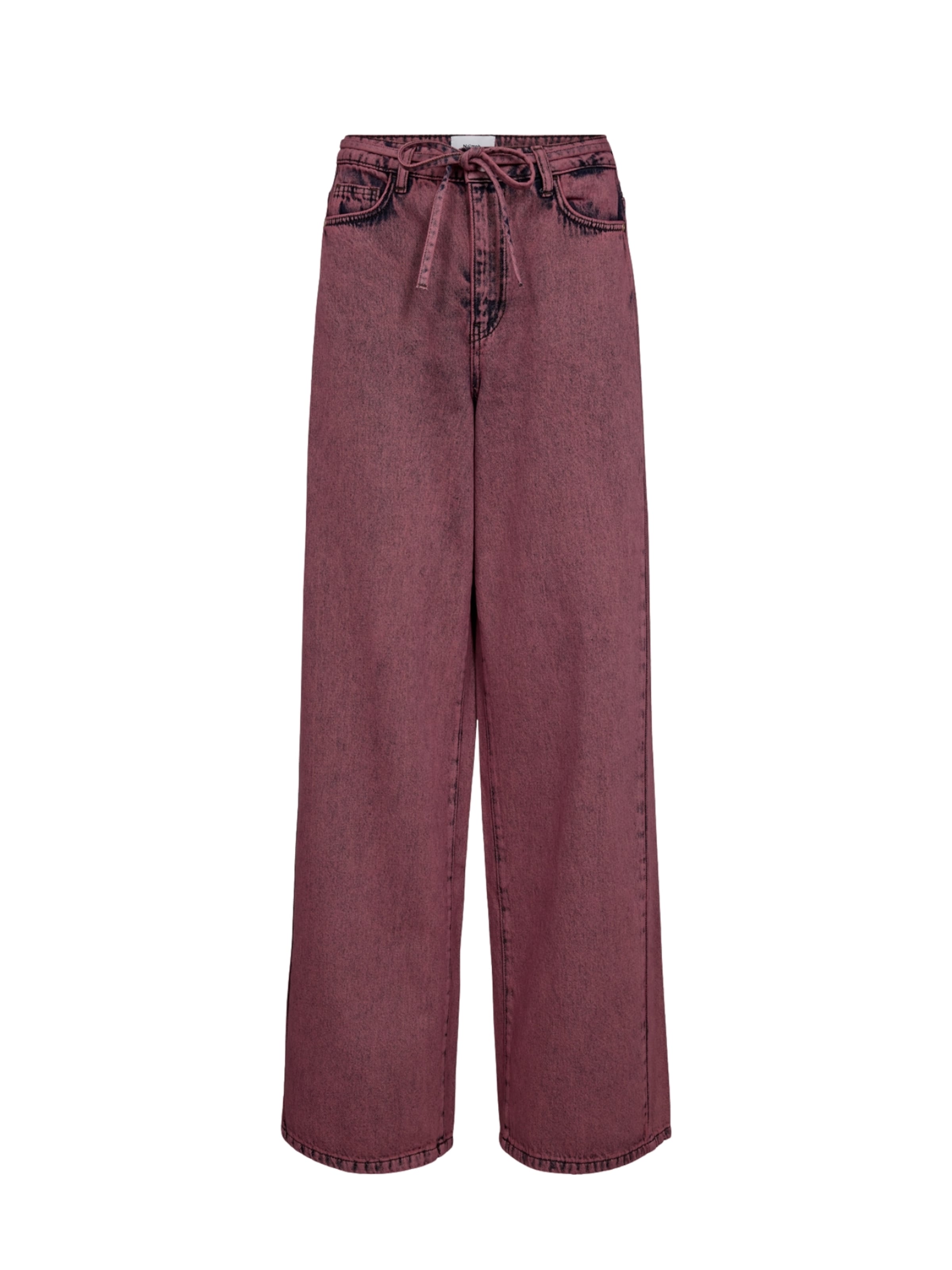 NÜMPH Regular Farkut 'NUBROOKLYN' värissä vaaleanpunainen: etupuoli