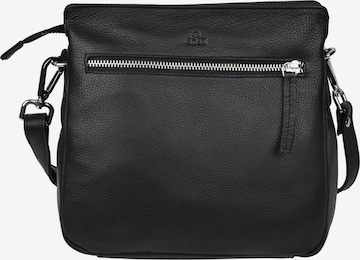 ADAX Shoulder Bag 'Alfrida' in Black: front
