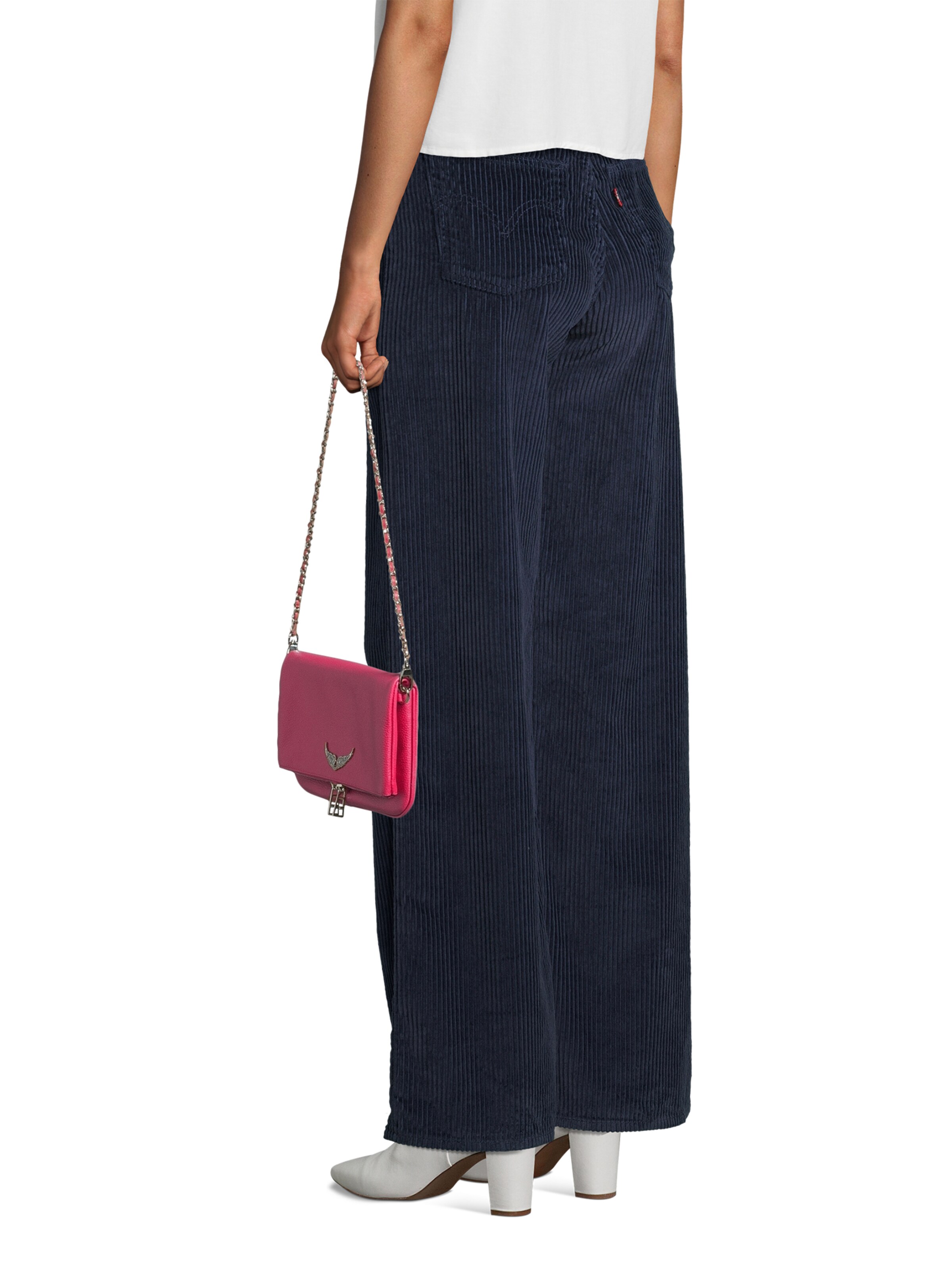 Zadig & Voltaire Клатч 'ROCK' в Ярко-розовый