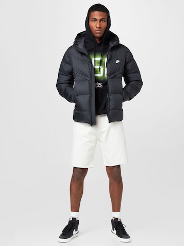 Nike Sportswear Зимно яке в черно