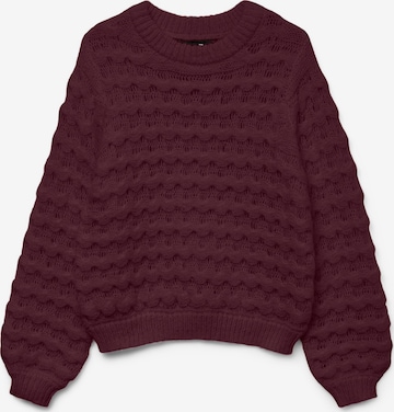 VERO MODAPulover 'VMLauryn' - ljubičasta boja: prednji dio