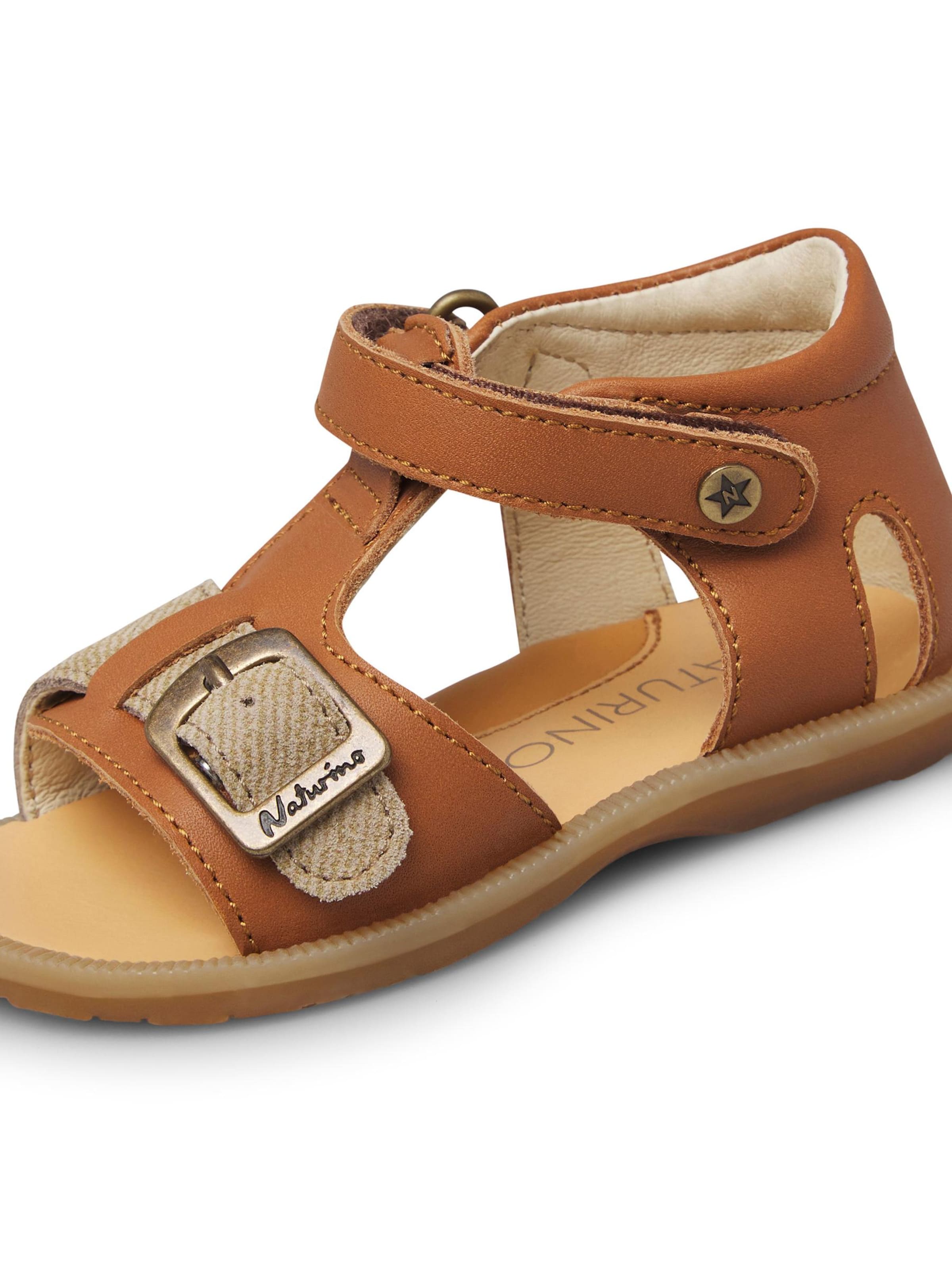 NATURINO Offene Schuhe 'QUARZO'‌‌‌‌‌ in Beige