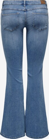 ONLY Flared Jeans 'CORAL' in Blau