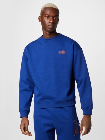 ELLESSE Sweatshirt 'Bloccare' in Blue: front