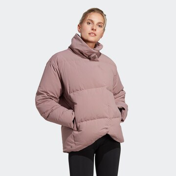 ADIDAS SPORTSWEAR Outdoor Jacket 'Big Baffle' in Pink: front