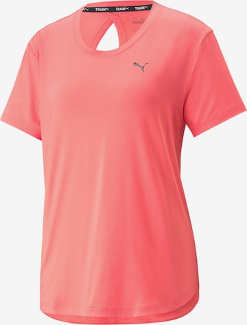 PUMA Функциональная футболка в Ярко-розовый: спереди