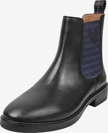 Crickit Chelsea Boot ' ALEXIA ' in Schwarz: Vorderseite