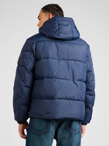 Tommy Jeans Winter Jacket 'ESSENTIAL' in Blue