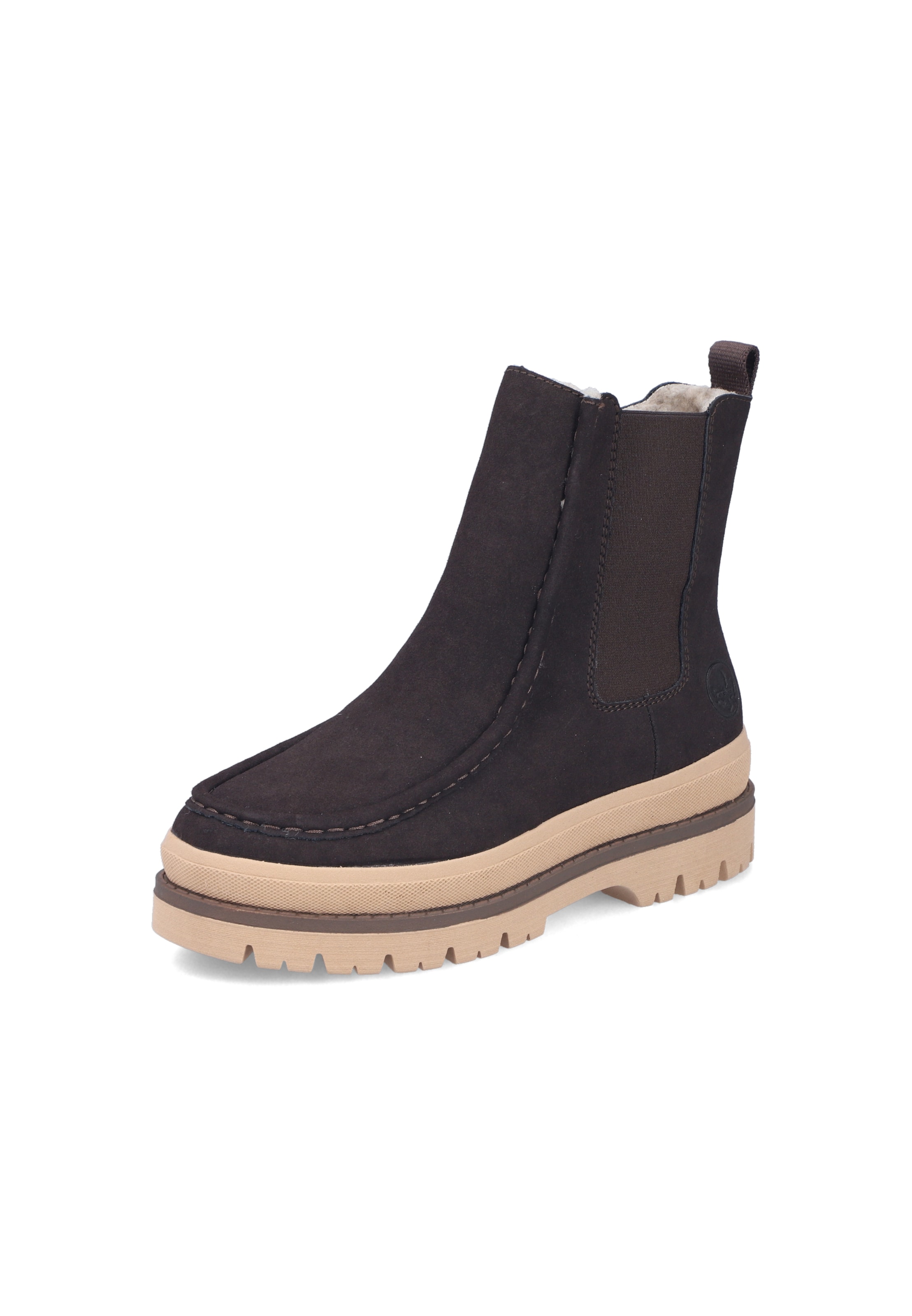 Chelsea Boots ' Y6272 ' Rieker en marron : devant