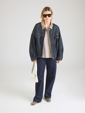 Tricou 'ONLMOSTER' de la ONLY pe bej