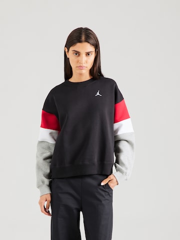 Sweat-shirt Jordan en noir : devant