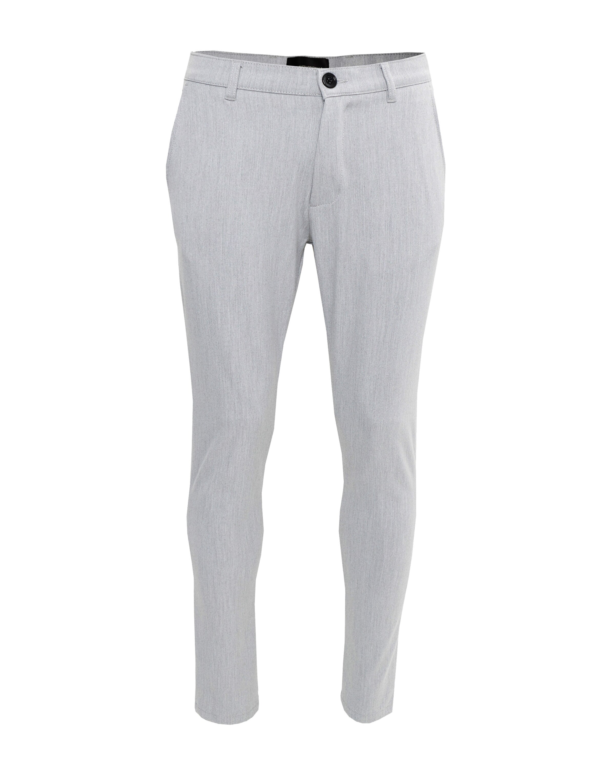 Pantalon chino 'Frederic' !Solid en gris : devant