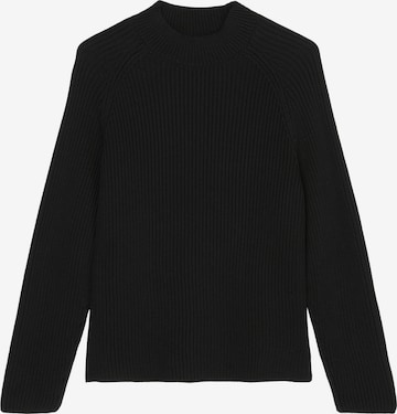 Marc O'Polo DENIM Pullover (GOTS) in Schwarz: predná strana