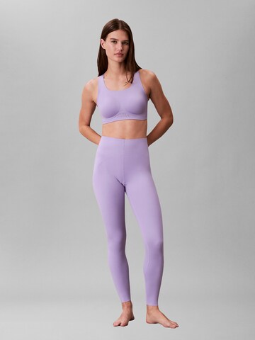 Bustier Soutien-gorge de sport Calvin Klein Sport en violet