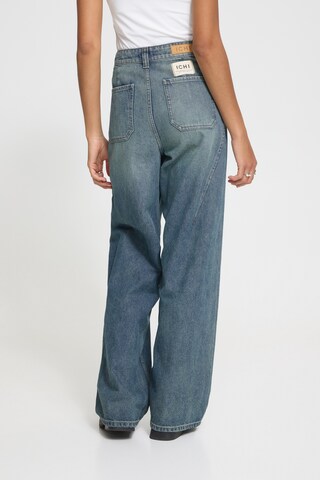 ICHI Wide leg Jeans 'NAOLIA ' in Blue