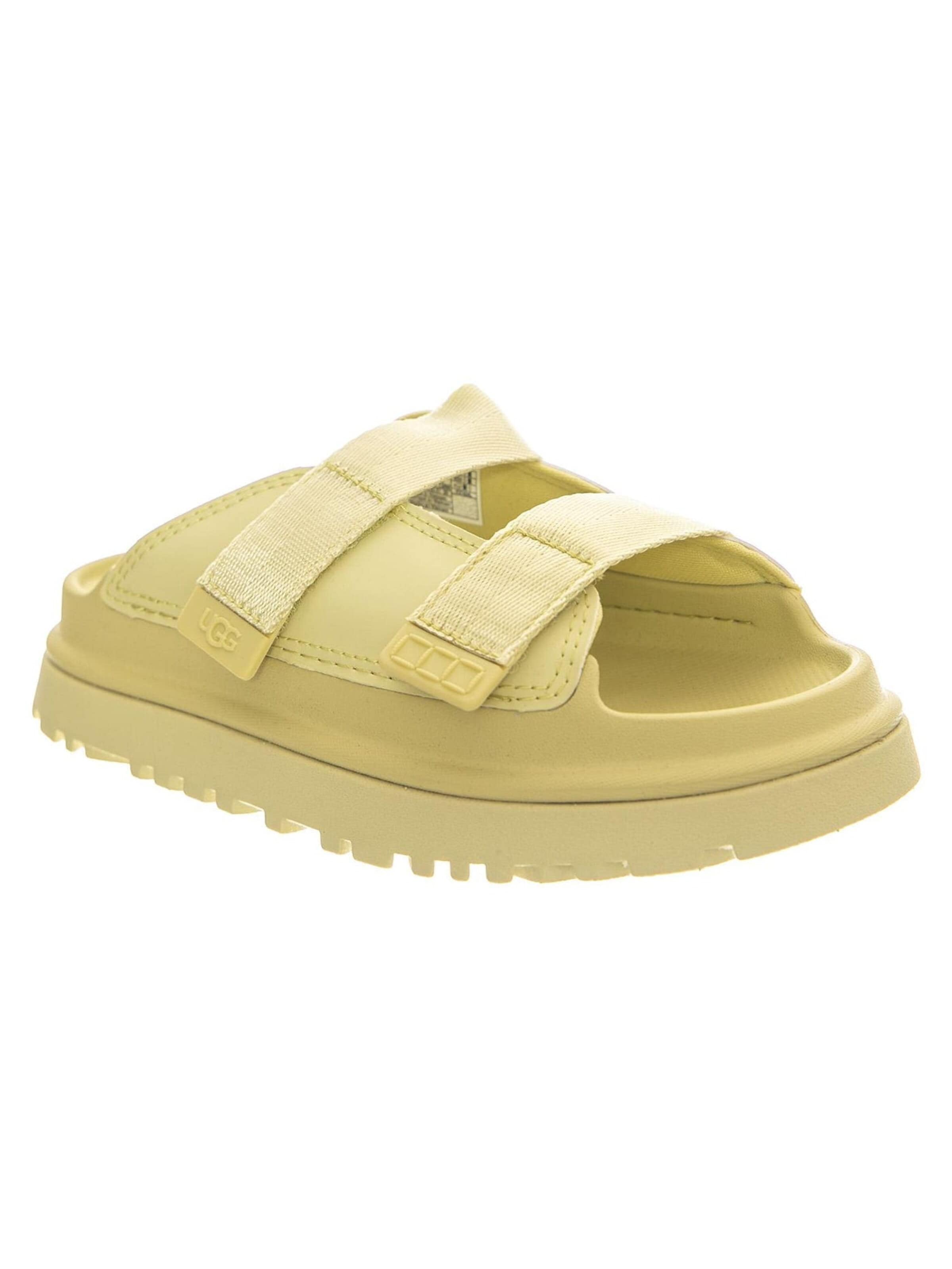 UGG Sandal 'K GOLDENGLOW SLIDE GOLDEN APPLE' in Yellow