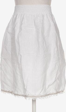 0039 Italy Skirt in M in White: front