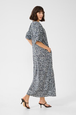 Robe 'Aruffalo' Kaffe en bleu