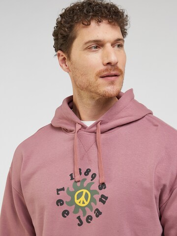 Lee Sweatshirt 'LOOSE HOODIE' in Purple