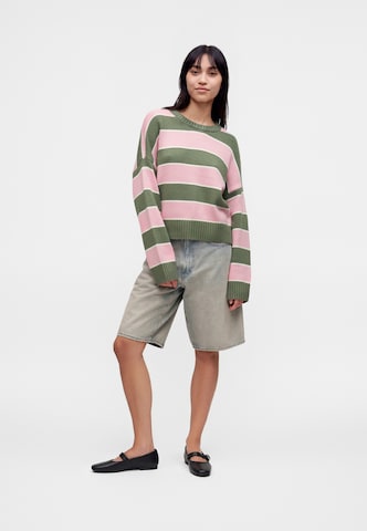Pulover de la HOLLISTER pe roz