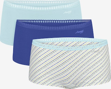 SLOGGI Panty ' Blue GO Crush ' in Blue: front