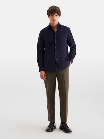SEIDENSTICKER Regular fit Button Up Shirt in Blue