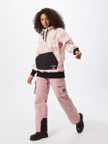 Superdry Snow Sportjas in Roze