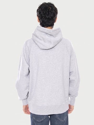 Sweat-shirt 'High Life Low Levels Hoodie Sweat Grey Marl' EDWIN en gris