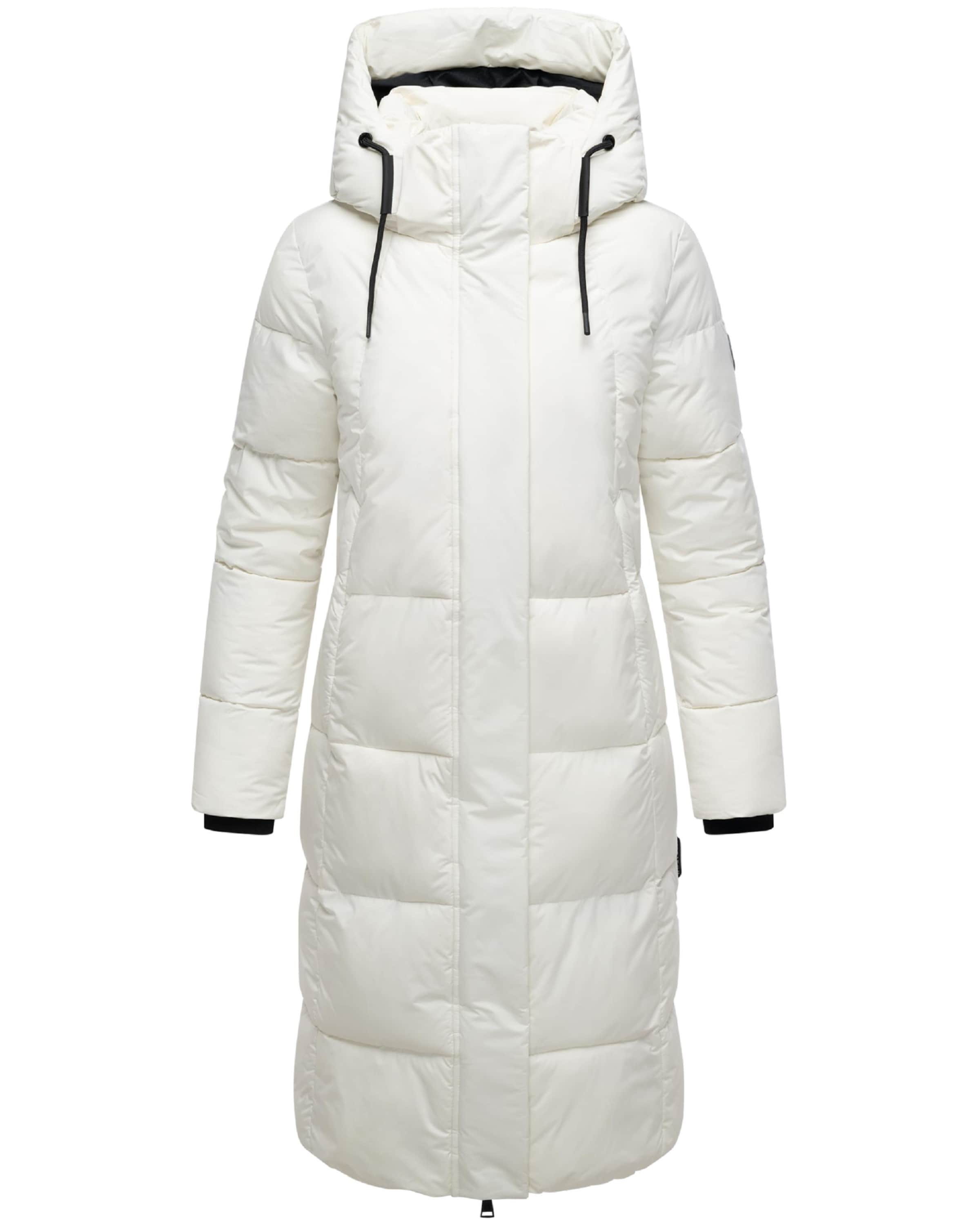 MARIKOO Vinterfrakke 'Chumanii XVI' i hvid: forside