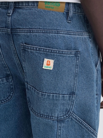 BLEND Loosefit Jeans ' BHIgs Losse Fit Carpenter ' in Blauw