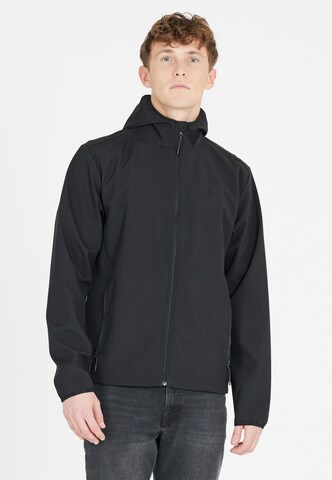 Whistler Softshelljacke 'Luango' in Schwarz: Vorderseite