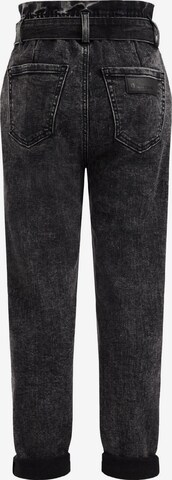 WE Fashion Slimfit Jeans in Zwart