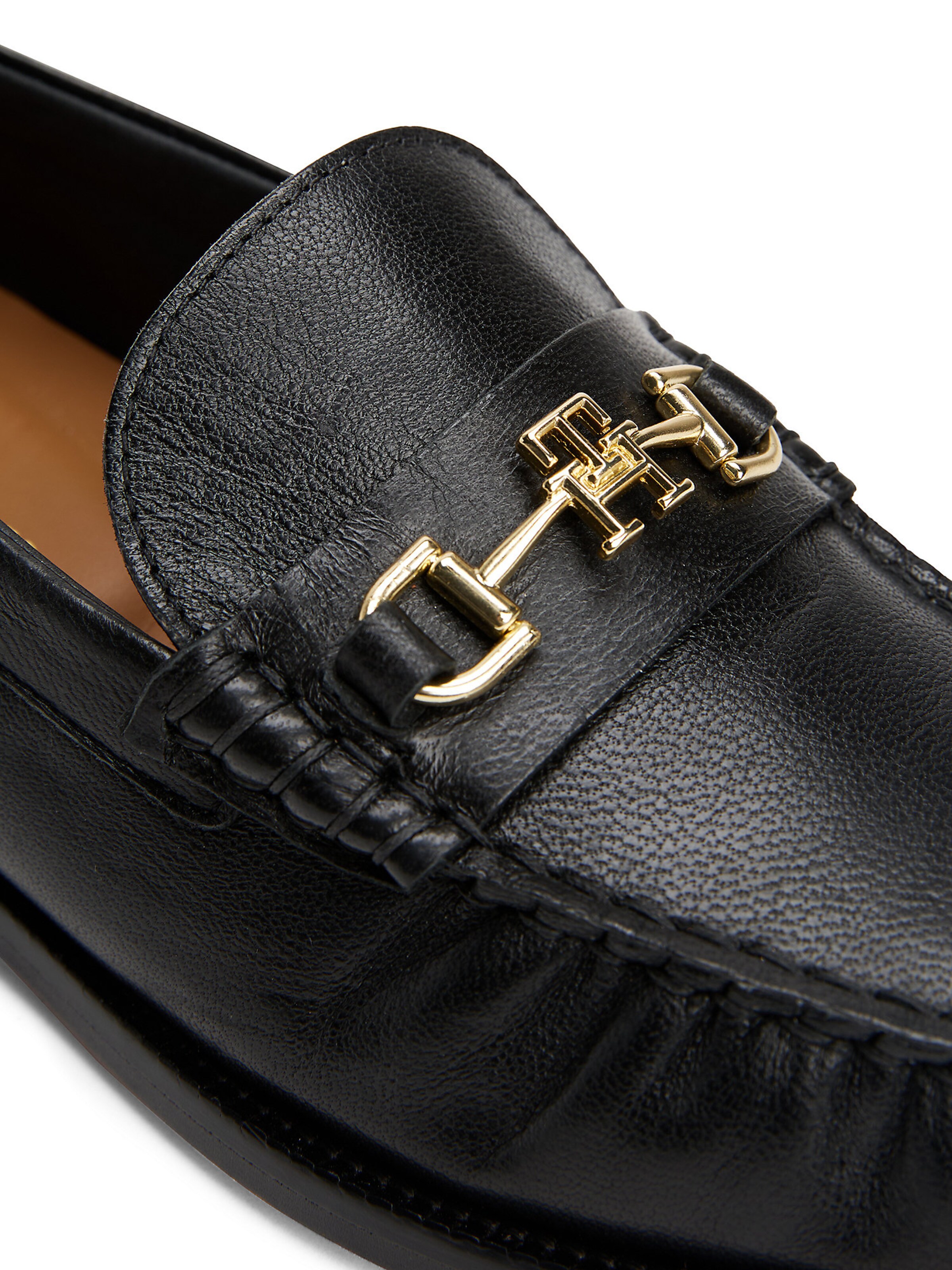 TOMMY HILFIGER Mokassin 'Horsebit' in Schwarz
