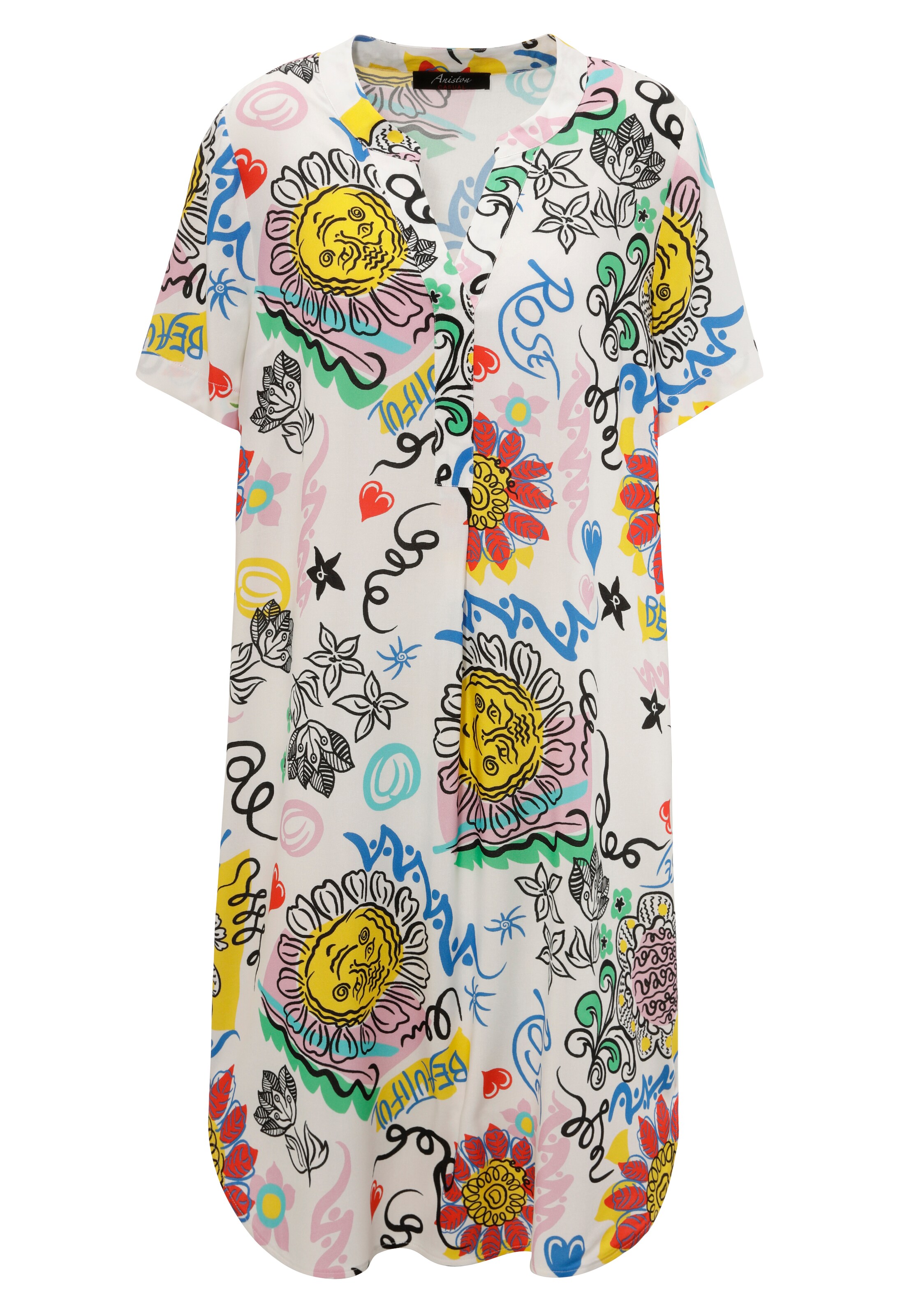 Aniston CASUAL Kleid in Mischfarben: Vorderseite