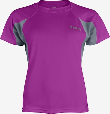 T-shirt Proviz en violet : devant