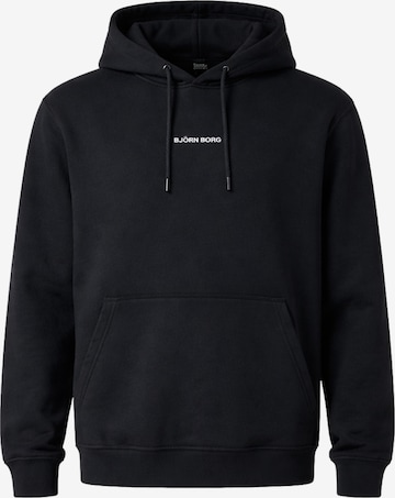 Pullover sportivo di BJÖRN BORG in nero: frontale