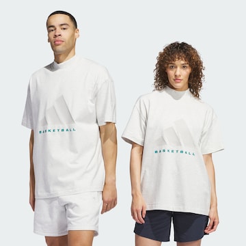 T-Shirt fonctionnel 'ONE' ADIDAS PERFORMANCE en gris : devant