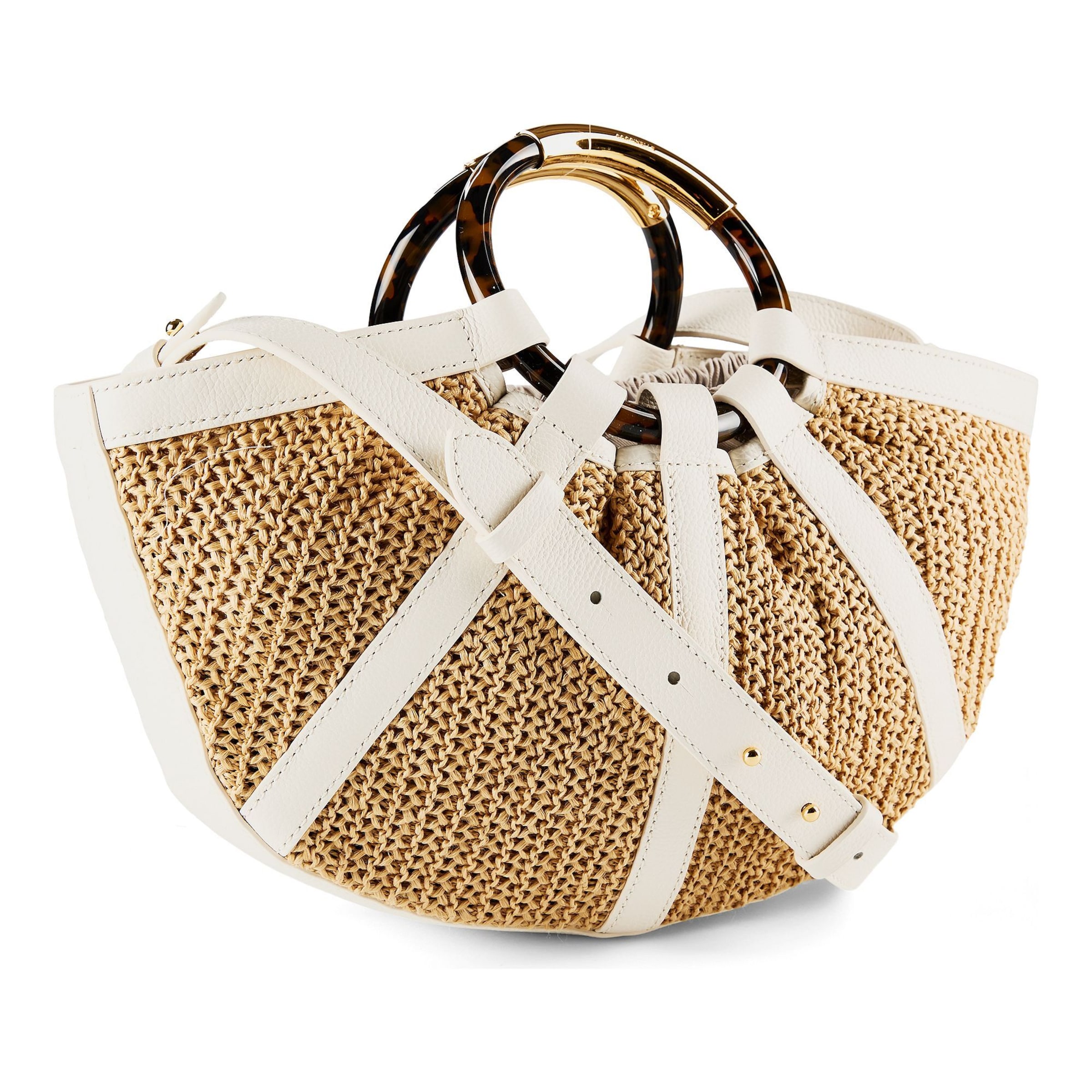 Cabas 'Shell' Coccinelle en beige