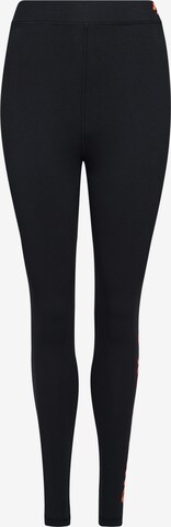 Superdry Skinny Leggings in Black: front