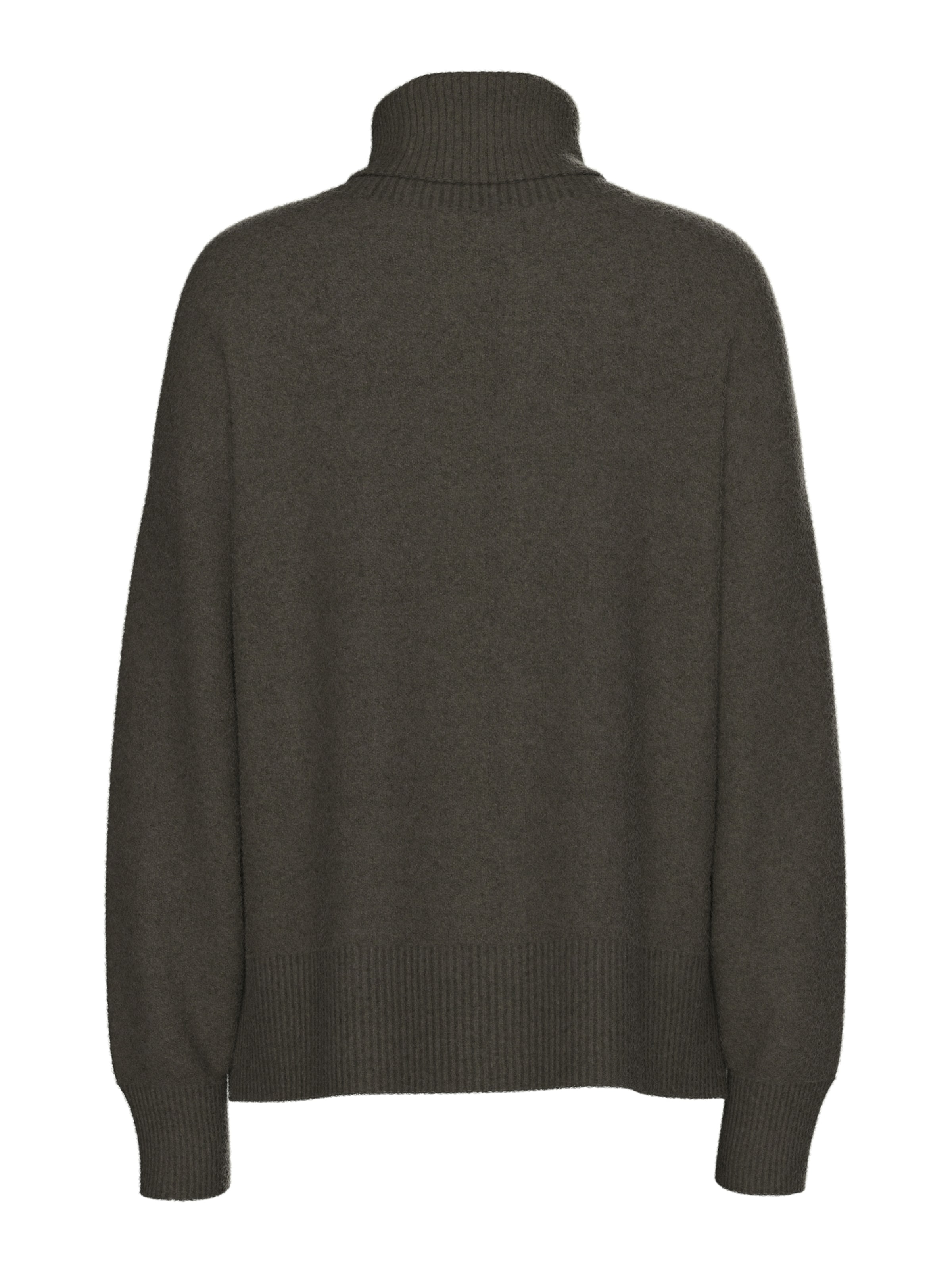 PIECES Pulover 'PCMalou' | rjava barva